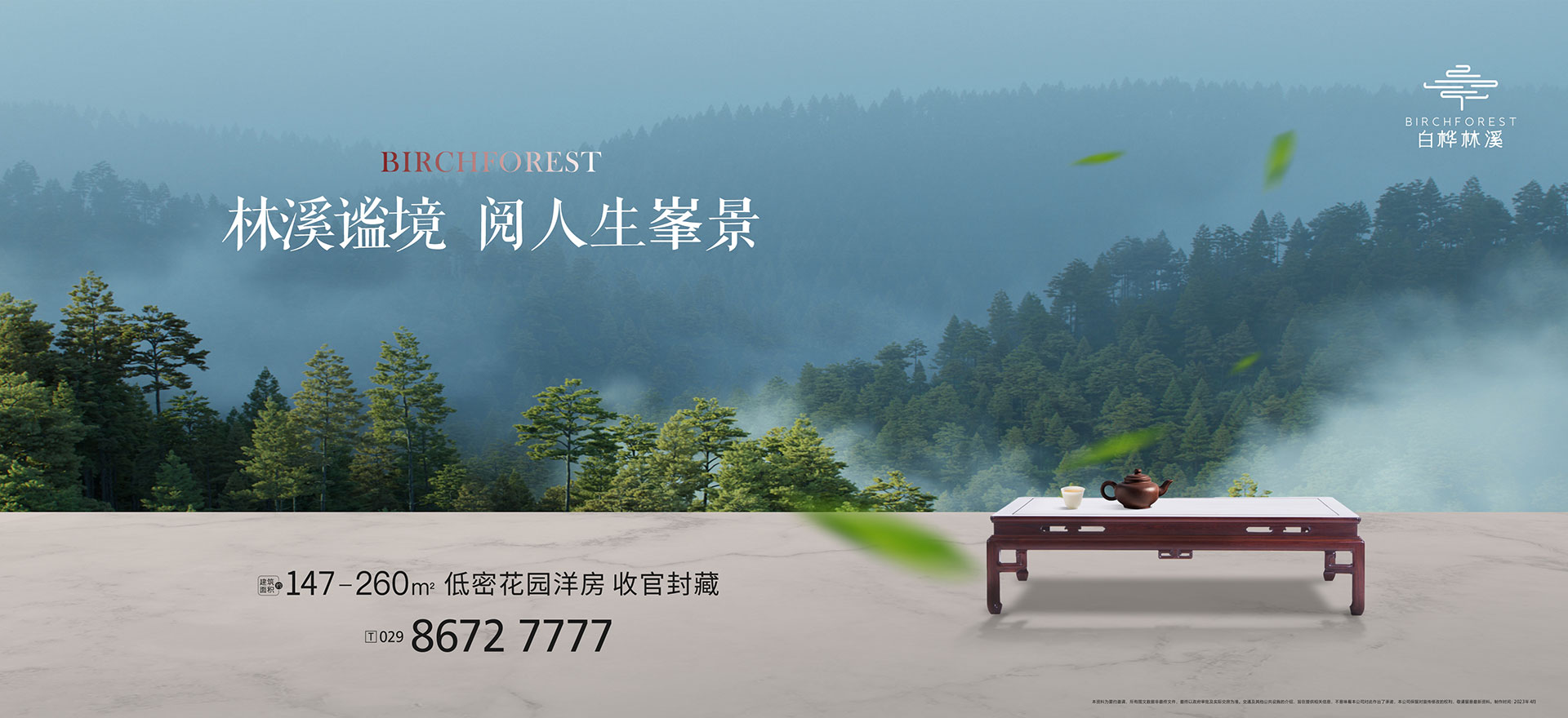 白桦林溪